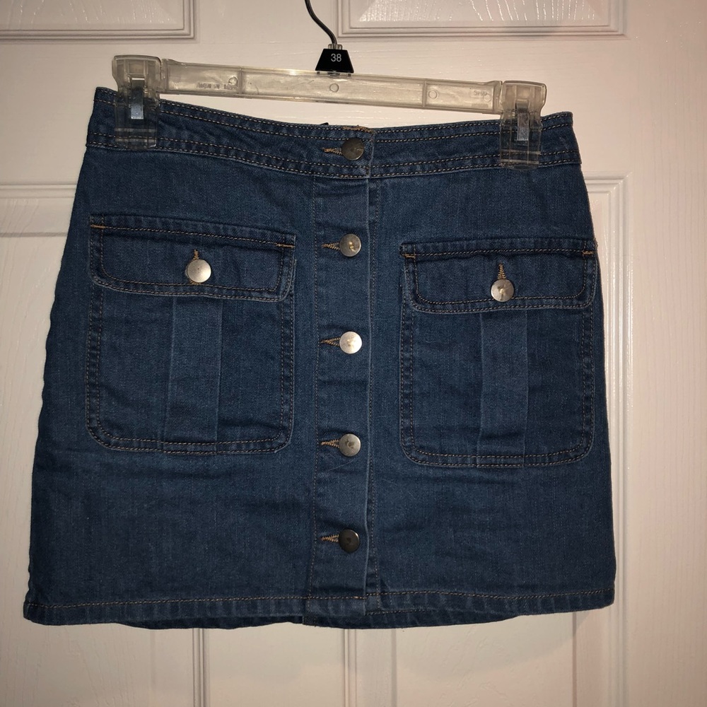 jean skirt from Forever 21